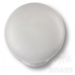 Ручка кнопка детская коллекция, выполнена в форме шара, цвет белый матовый (626BLX)