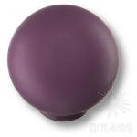 Ручка кнопка детская коллекция, выполнена в форме шара, цвет фиолетовый матовый (626MOX)