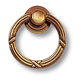 Ручка кольцо классика, античная бронза (2484.0038.001)