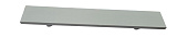 Ручка скоба, коллекция "Air", 160 мм, прямоугольная 29*04 мм, цвет - белый шелк (AS020-160WR)