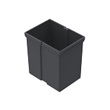 Контейнер для сбора мусора AVANTECH YOU/INNOTECH PULL, 17 литров, пластик, антрацит (9279392)