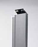 Вертикальный L-образный профиль, 4700 мм, цвет серебристый матовый анодир. (12099321011)