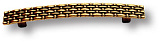 Ручка скоба современная классика, античная бронза 96 мм (MT9114A-72)